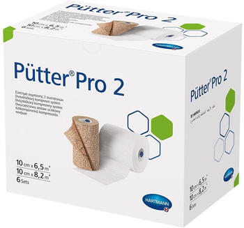 Hartmann P&uuml;tterpro 2 2-Komponenten-Kompressionssystem 10cm (6x2 Stk.)