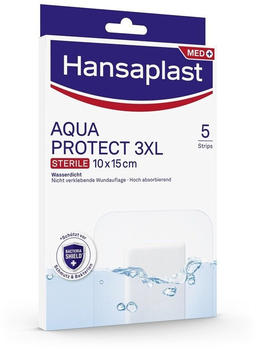Hansaplast Auqa Protect 3XL Wundverband steril 10 x 15 cm (5 Stk.)