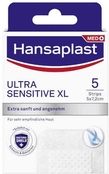 Hansaplast Ultra Sensitive XL 5 x 7,2cm (5 Stk.)