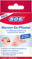 SOS Warzen-ex-pflaster 24 St