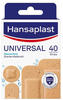 Hansaplast Universal Pflaster (40 Strips), schmutz- und wasserabweisende