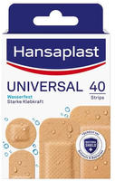Hansaplast Universal Pflaster (40 Strips), schmutz- und wasserabweisende