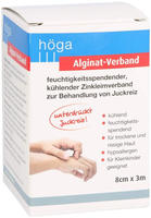 Alginat-verband 8 cmx3 m k&uuml;hlender Zinkl 1 St