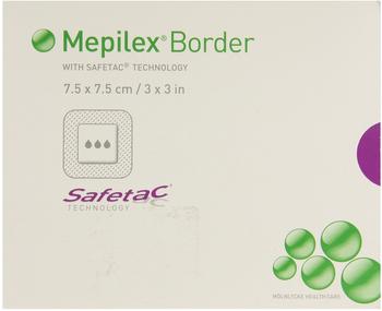 Mölnlycke Mepilex Border Schaumverband 7,5 x 7,5 cm Steril