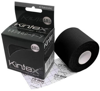 Kintex Kinesiologie Tape extra breit schwarz 7,5cm x 5m