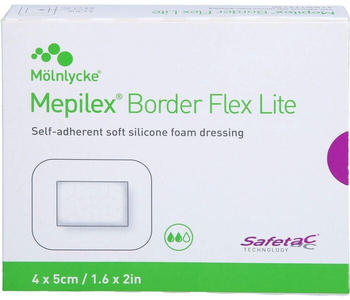B2B Medical Mepilex Border Flex Lite Schaumverband 4x5 cm (10 Stk.)