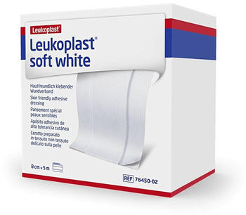BSN Medical LEUKOPLAST soft white Pflaster 6 cm x 5 m -