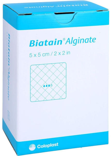 Coloplast BIATAIN Alginate Kompressen 5x5 cm (30 Stk.)