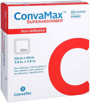 ConvaTec Convamax Superabsorber nicht adhäsiv 10x10 cm
