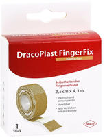 Dracoplast Fingerfix 2,5 cmx4,5 m m.Wund 1 St