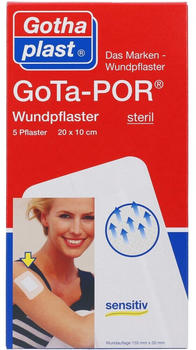 Gothaplast GOTA-POR Wundpflaster steril 100x200 mm (5 Stk.)