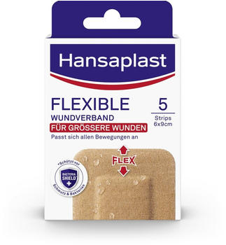 Hansaplast FLEXIBLE Wundverband 6x9 cm Strips