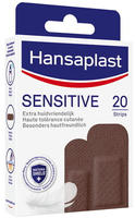 Hansaplast 48498, Hansaplast Pflaster SENSITIVE 48498 dunkelbraun, 20 St.