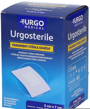 Urgo Urgo GmbH URGOSTERILE Wundverband 50x70 mm steril (50 Stk.)