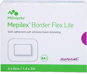 ACA Müller MEPILEX Border Flex Lite Schaumverband 4x5 cm (10 Stk.)