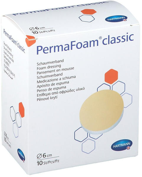 Hartmann PermaFoam Classic Schaumverband rund 6cm (10 Stk.)