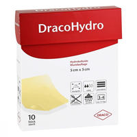 Dracohydro Hydrokoll.wundauflage 5x5 cm 10 St