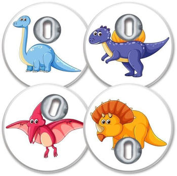 MySweetStitch Freestyle Libre 3 Sensor Sticker Dinos (4 Stk.)