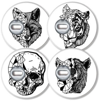 MySweetStitch Freestyle Libre 3 Sensor Sticker Tattoo Edition (4 Stk.)