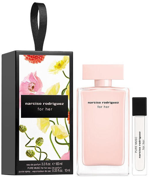 Narciso Rodriguez For Her Eau de Parfum Set (EdP 100ml + Pure Musc 10ml)