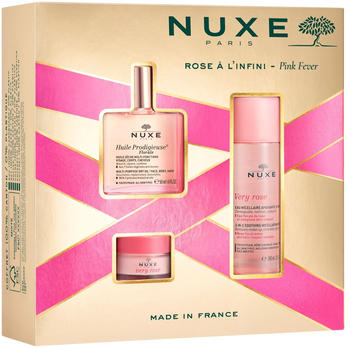 NUXE Huile Prodigieuse Florale Pink Fever XMAS 2023 (3-tlg.)
