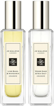 Jo Malone Wood Sage & Sea Salt und Lime Basil & Mandarin Cologne Set (EDP 2 x 30ml)