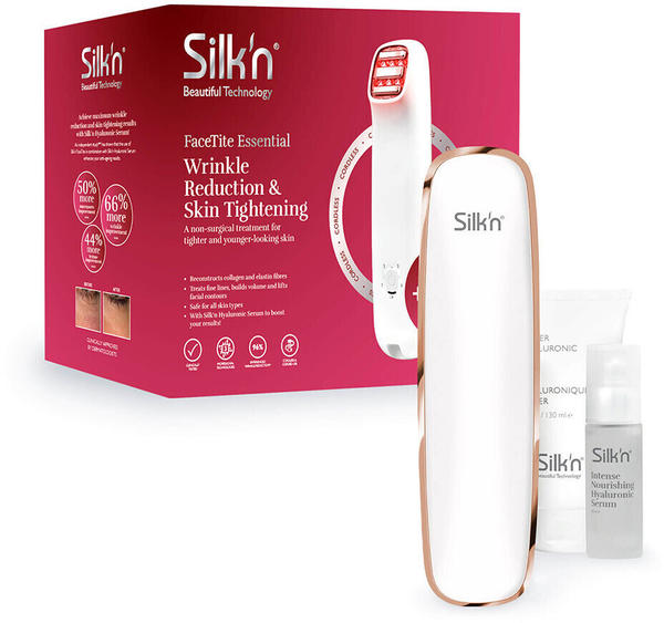 Silk\'n FaceTite Essential Wrinkle Reduction & Skin Tightening Set (3pcs.)  Test Black Friday Deals TOP Angebote ab 259,99 € (November 2023)