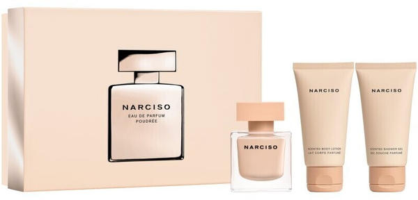 Narciso Rodriguez Narcisso Poudrée Set (EdP 50ml + Body Lotion 50ml + Shower Gel 50ml)
