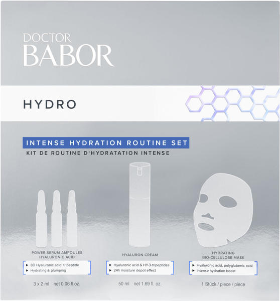 Babor Intense Hydration Routine Set (3pcs.)