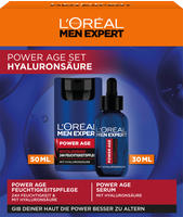 LOR&Eacute;AL PARIS MEN EXPERT Pflege-Set "Power Age-Set: Serum & Pflege" mit Hyaluron