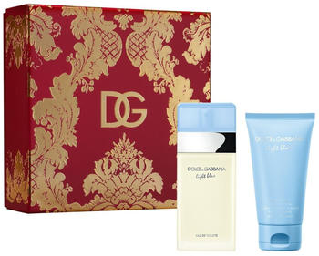 Dolce & Gabbana Light Blue Geschenkset Christmas 2023 (EdT 50ml + BC 50ml)