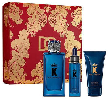 Dolce & Gabbana K Set (EdP 100 ml + SG 50 ml + Beard Oil 50 ml)