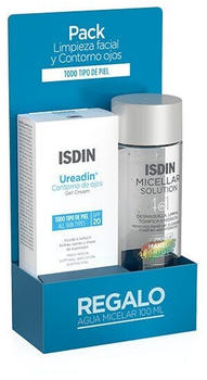 Isdin Ureadin Eye Contour Gel Cream SPf20 (15ml) + Micellar Solution (100ml)