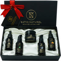 PZN-DE 18120242, Satin Naturel Bio Anti-Aging Geschenkset Frauen 5x30 ml