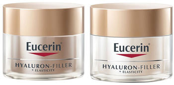 Eucerin Hyaluron-Filler + Elasticity Tagespflege und Nachtpflege Set (2x50ml)