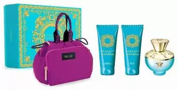 Versace Dylan Turquoise Set (EdT 100 ml + SG 100ml + BG 100ml + Bag)