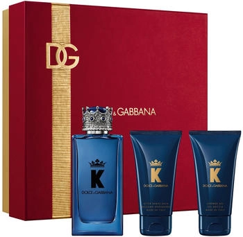Dolce & Gabbana K by DG Eau de Parfum 100ml Gift Set (3 pcs)