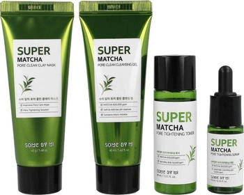 Some by Mi Super Matcha Pore Care Starter Kit (4pcs.)