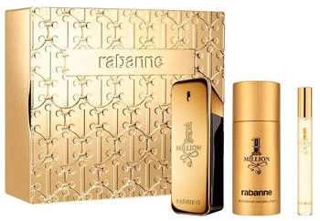 Paco Rabanne Set 1 Million Eau de Toilette (EdT 100ml + Travel Spray 10ml + Deo 150 ml)