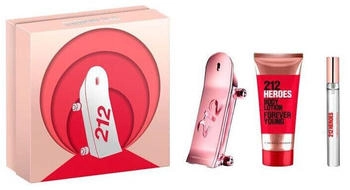 Carolina Herrera 212 Heroes Forever Young For Her Set (EdP 80ml + EdP 10ml + BL 100ml)