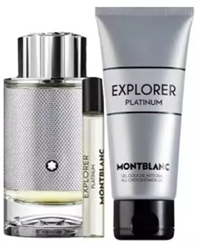 Montblanc Explorer Platinum Set (EdP 100ml + EdP 7,5ml + SG 100ml)