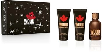 Dsquared2 Wood pour Homme Set (EdT 100ml + SG 100ml + ASB 100ml)