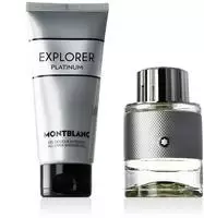 Montblanc Explorer Platinum Eau de Parfum Set 60 ml + 100 ml Duschgel, Grundpreis: