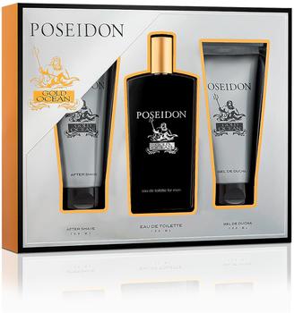 Instituto Español Poseidon Gold Ocean Set (EdT 100ml + AS 100ml + SG 100ml)