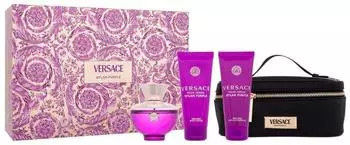 Versace Dylan Purple Eau de Parfum Box Set (EDP 100ml + SG 100ml + BL 100ml + Beauty case)