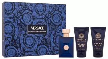Versace Cofanetto Dylan Blue Pour Homme Eau de Toilette (EdT 50ml + SG 50ml + AS 50ml)