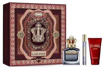 Jean Paul Gaultier Scandal Pour Homme Gift Set (EdT 100ml + EdT 10ml + SG 75ml)