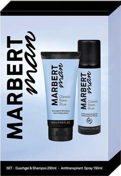 Marbert Man Classic Steel Blue Set (DS 150ml + SG 200ml)