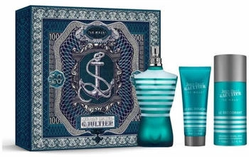 Jean Paul Gaultier Le Male Eau De Toilette 3 Pack (EDT 125ml + SG 75ml + Deo 150ml)