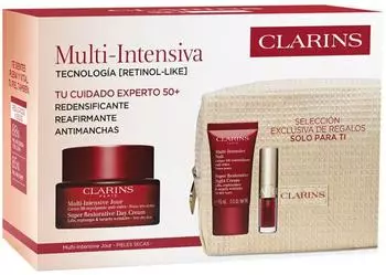 Clarins Super Restorative Day for Dry Skin Set (DC 50 ml + NC 15 ml + LB 7 ml)